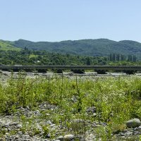 Мост через реку Большая Лаба :: Игорь Сикорский