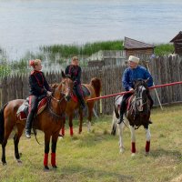 Омск-300 лет. Водное театрализованное представление «Дорогами Бухгольца» :: Дмитрий Иванцов