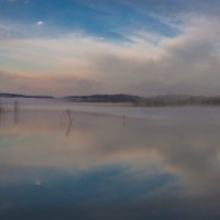 Рассвет на озере :: Сергей Сол