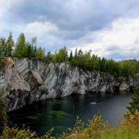 Долго будет Карелия сниться... Рускеала. :: Наталья Лунева 