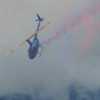 Пилотаж на R44, показательное выступление. :: Олег Чернов
