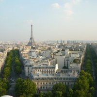 Париж. Вид с Триумфальной арки :: Надежда 