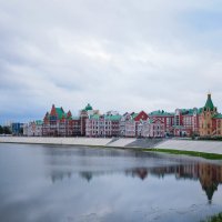 Европейская архитектура Йошкар-Олы. Поздний вечер. :: Сергей Тагиров