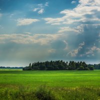 Солнышко играет с облаками. :: Andrei Dolzhenko