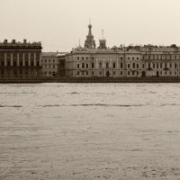 Вид на Санкт-Петербург с Петропавловской крепости :: Сергей Sahoganin