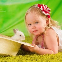 Любушка и кролик :: Ольга Отвалко