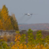 Нижегородский аэропорт осенью :: Роман Царев