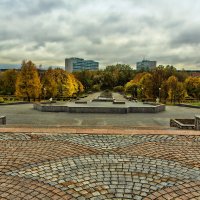 Лесенка в Московскую осень. :: Анатолий. Chesnavik.