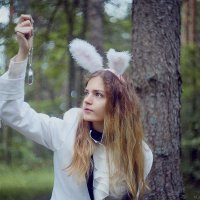 Белый кролик :: Владислава Чернышева