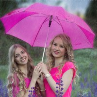 Летний дождь- не повод для грусти! :: Elena Klimova