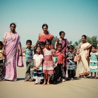 Индийская Семья на праздник :: Кирилл Нейман