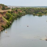 Старый карьер в новой жизни :: Борис Калюжный