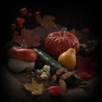 "Осень в кладовке"  или "Тыквомания" :: Анастасия Богатова