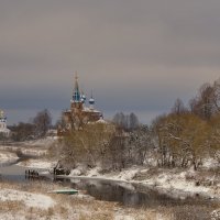 Первый снег ..зарисовки...Дунилово... :: Сергей Клапишевский