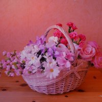 Корзина с цветами :: Nina Yudicheva