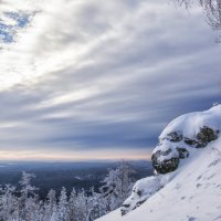 frosty morning in mountains :: Dmitry Ozersky