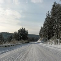 Зимняя дорога... :: Оксана Н