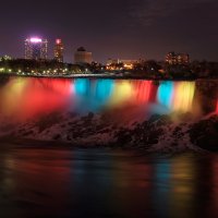 Ниагарский водопад ночью :: Lucky Photographer