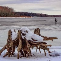 Праздник для рыбаков- первый лёд ! :: Андрей Куприянов