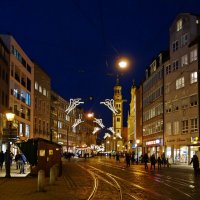 Augsburg - и вновь,над городом летают ангелы, оповещая о приближении Рождества :: Galina Dzubina