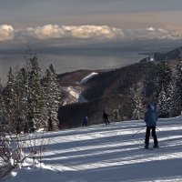 Горнолыжный курорт в г.Байкальске... :: Александр Попов