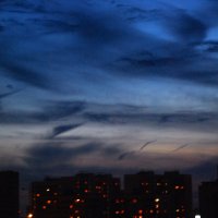 Московское вечернее небо :: Владимир Дорофеев