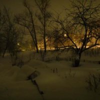 Московская зимняя ночь :: Юлия 