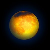 Луна с тенью :: Зинаида Цикалова