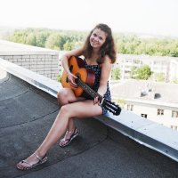&quot;Девушка с гитарой 3&quot; :: Женя Рыжов