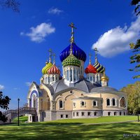 Храм святого князя Черниговского в Переделкино :: Андрей Михалев 