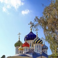 Храм святого князя Черниговского в Переделкино :: Андрей Михалев 