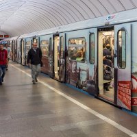 Поезд "70 лет Победы" московского метро - 7 :: Галина Хорцева 