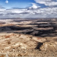 Панорама кратера Рамон(серия) :: Евгений Дубинский