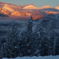 Закат в горах :: Виолетта 