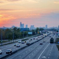 В большом городе вечером :: Валентина Данилова