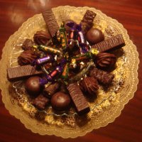 Новогодний шоколадный десерт :: Нина Корешкова
