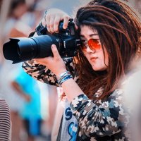 Crazy female photographer :: Сергей Смоляков