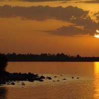 Закат на Иссык-Куле :: GalLinna Ерошенко