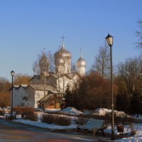 Храм святых Бориса и Глеба. Великий Новгород. :: Татьяна Гусева