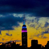 Empire State Building в ночи. :: Petr @+