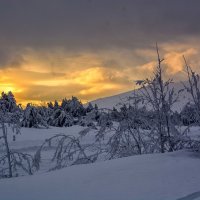 Закат в горах Крыма. Ай-Петри. :: Ольга 