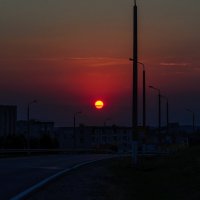 Закат над Шумилино. 07.27.2014 :: Анатолий Клепешнёв