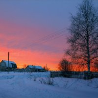 Рассвет в деревне... :: Александр Никитинский