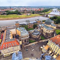Дрезден со смотровой башни :: Ирина Лепнёва