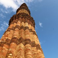 Кутб-Минар — самый высокий в мире кирпичный минарет , Индия :: vasya-starik Старик