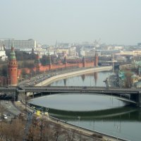 Москва в утренней дымке :: Мила 