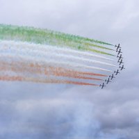Пилотажная группа итальянских ВВС "Frecce Tricolori" :: Ал Дэ