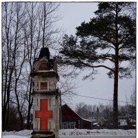 Мурамцево, Церковь царицы Александры вблизи Усадьбы Храповицкого, церковь входила в общий ансамбль :: Natalia Mihailova