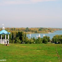 Азов. Беседка с видом на Дон :: Нина Бутко