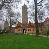 Ротенбург на Таубере - это настоящий средневековый город... :: Galina Dzubina